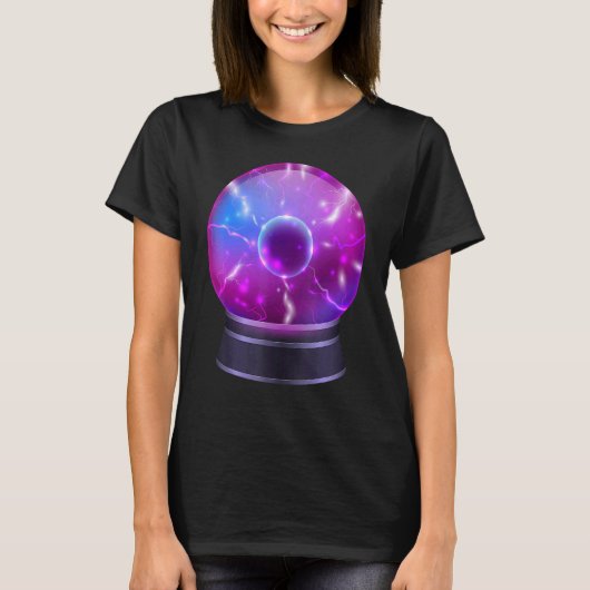 Magic Occult Crystal Ball Psychic Tシャツ (正面)
