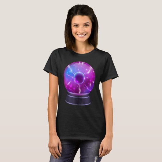Magic Occult Crystal Ball Psychic Tシャツ (正面フル)
