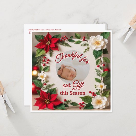 'Magic of Childhood' Flat Greeting Card カード (正面/裏面インサイチュ)