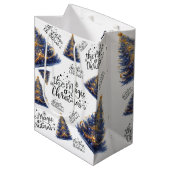 Magic of Christmas Trees ミディアムペーパーバッグ (正面アングル)