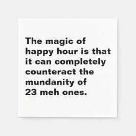 Magic of Happy Hour Cocktail スタンダードカクテルナプキン