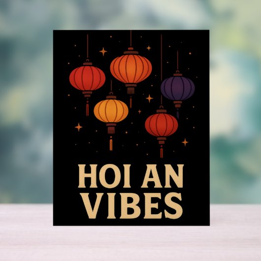 Magic of Hoi An – Lantern Art  アクリルサイン (ニュートラル)