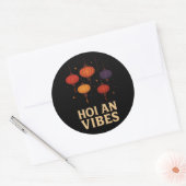 Magic of Hoi An – Lantern Art  ラウンドシール (封筒)