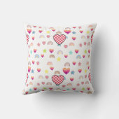 Magic pink candy world クッション (裏面)