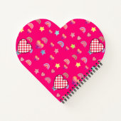 Magic pink candy world ノートブック (裏面)