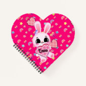 Magic pink candy world ノートブック (正面)