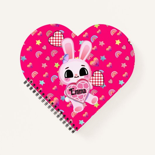 Magic pink candy world ノートブック (正面)