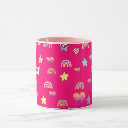 Magic pink candy world マグカップ (中央)