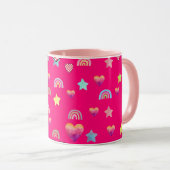 Magic pink candy world マグカップ (正面右)