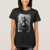 Magic Potion Occult Horror Illustration Gothic Wit Tシャツ (正面)