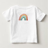 Magic Rainbow ベビーTシャツ (裏面)