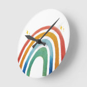 Magic Rainbow ラウンド壁時計 (傾斜)