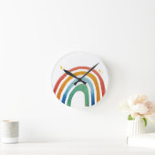Magic Rainbow ラウンド壁時計 (ホーム)