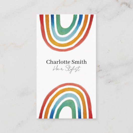 Magic Rainbow 名刺 (正面)