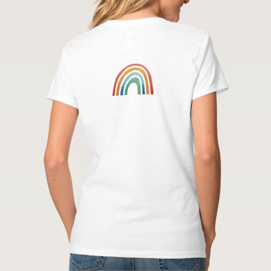 Magic Rainbow Tシャツ (裏面)