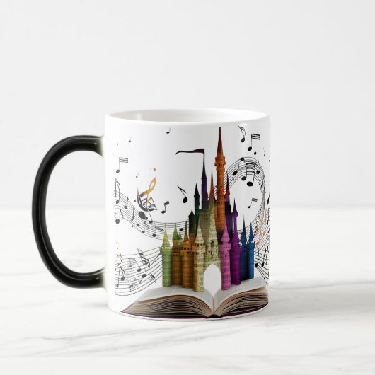 Magic Reveal Enchanted Castle Morphing Mug モーフィングマグカップ (左)