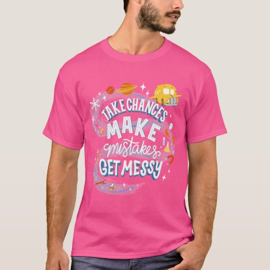 Magic Schoolbus Frizzle Quote vintage Tシャツ (正面)