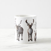 Magic Silhouette Reindeer モーフィングマグカップ (中央)