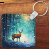 Magic Snowy Forest Art-82109 キーホルダー (裏面)