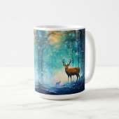 Magic Snowy Forest Art-82109 コーヒーマグカップ (正面右)