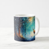 Magic Snowy Forest Art-82109 コーヒーマグカップ (正面右)