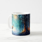 Magic Snowy Forest Art-82109 コーヒーマグカップ (正面左)