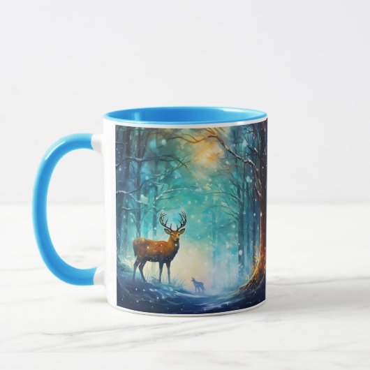 Magic Snowy Forest Art-82109 マグカップ (左)