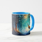 Magic Snowy Forest Art-82109 マグカップ (正面右)