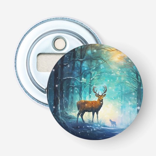 Magic Snowy Forest Art-82109 栓抜き (正面)