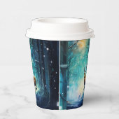 Magic Snowy Forest Art-82109 紙コップ (右)
