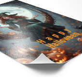 Magic Sorcery Halloween Family フォトプリント (角)