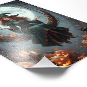 Magic Sorcery Halloween Family フォトプリント (角)