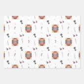 Magic Spell Books Witchcraft Kids Birthday ラッピングペーパーシート (正面2)