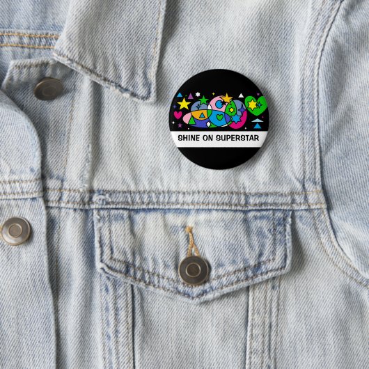 MAGIC STARS AND MOONS BUTTON 缶バッジ (インサイチュ)