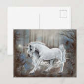 Magic Unicornはがき ポストカード (正面/裏面)