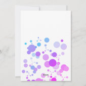 Magic Unicorn Kids Classroomバレンタインデー シーズンカード (裏面)