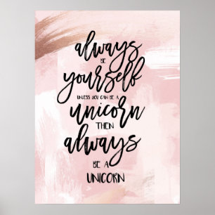 Magic Unicorn Poster - Always Be a Unicorn ポスター