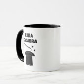 Magic wand and hat custom magician coffee mug マグカップ (正面左)