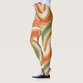 Magic Wave Pattern レギンス (左)