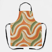 Magic Waves Pattern エプロン (正面)