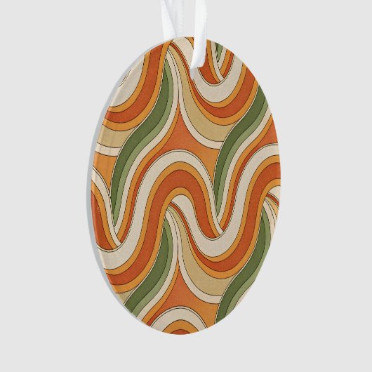 Magic Waves Pattern オーナメント (正面)