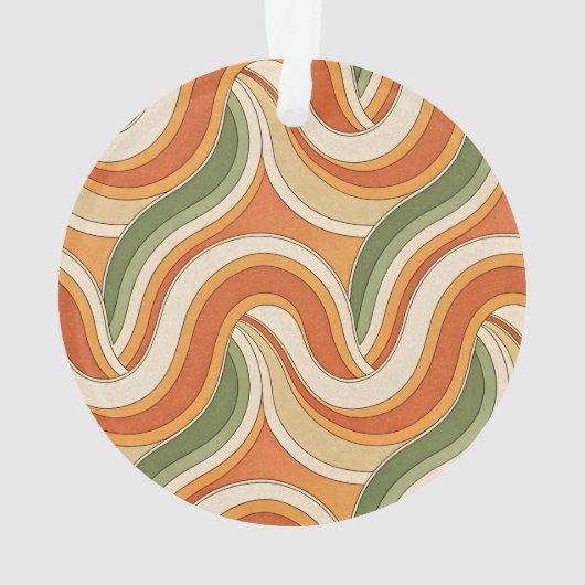 Magic Waves Pattern オーナメント (裏面)