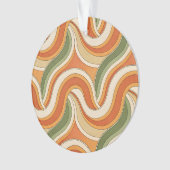 Magic Waves Pattern オーナメント (正面)
