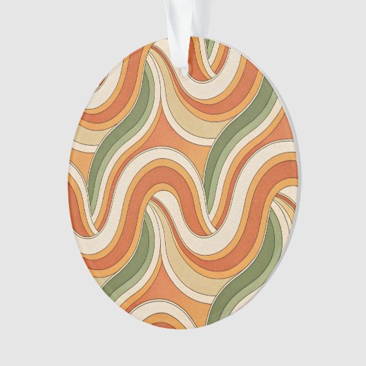Magic Waves Pattern オーナメント (正面)