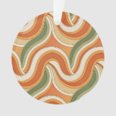 Magic Waves Pattern オーナメント (正面)