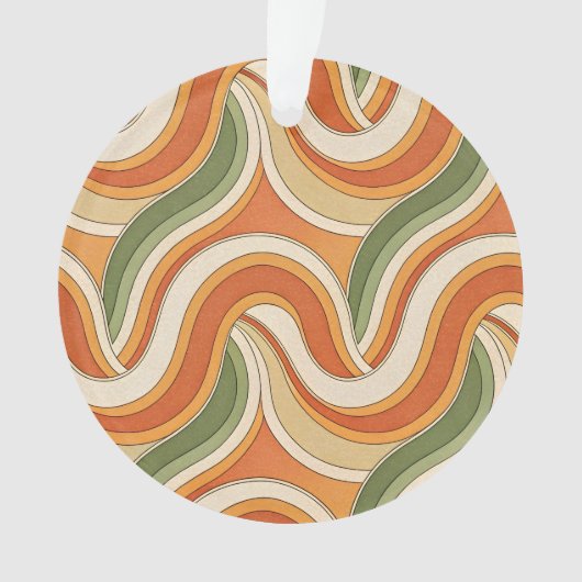 Magic Waves Pattern オーナメント (正面)