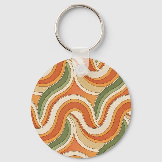 Magic Waves Pattern キーホルダー (裏面)