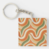 Magic Waves Pattern キーホルダー (正面)