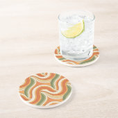 Magic Waves Pattern コースター (側面)