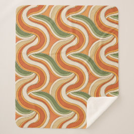 Magic Waves Pattern シェルパブランケット